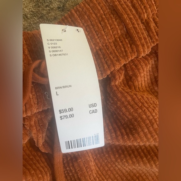 BDG Women's Corduroy Wide-Leg Pants - orangey brown - Picture 7 of 7